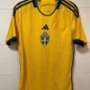 Clearance adidas Ruotsi 2022 Pelipaita / Sweden Home Shirt / Sverige Fotbollströja