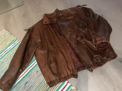 Hot Vintage Dressing Ruskea Nahkatakki