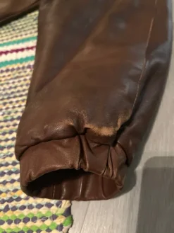 Hot Vintage Dressing Ruskea Nahkatakki