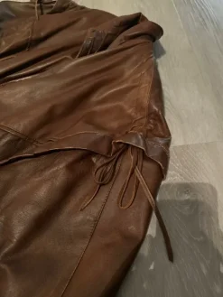 Hot Vintage Dressing Ruskea Nahkatakki