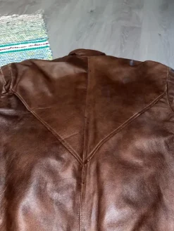 Hot Vintage Dressing Ruskea Nahkatakki