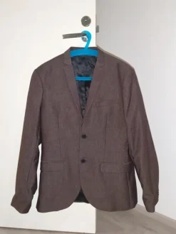 New H&M Ruskea puku (Bleiseri ja housut)