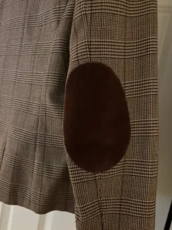 Best Kappahl Ruskea ruutu-bleiseri