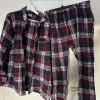 Clearance Rutigt pyjamas set