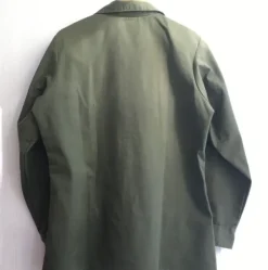 Sale 70s shirt field jacket green button up m