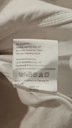 Sand valkoinen farkkutakki M