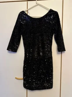 Outlet Bik Bok sequin fancy party wear cocktail dress middi bikbok