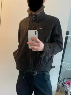 Best Japan Style Shearling Leather Jacket