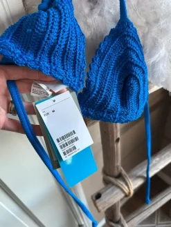 Discount H&M Siniset virkatut bikinit