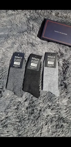 Sale So&Li Skarpety męskie wełniane 43-46