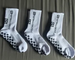 Best Skarpety Piłkarskie Antypoślizgowe Białe