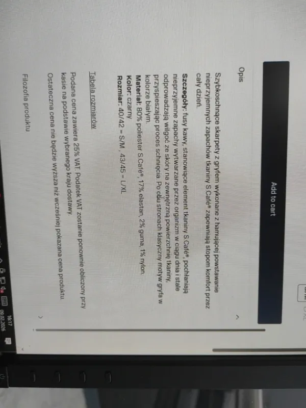 Scania Skarpety z gryfem