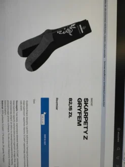 Scania Skarpety z gryfem