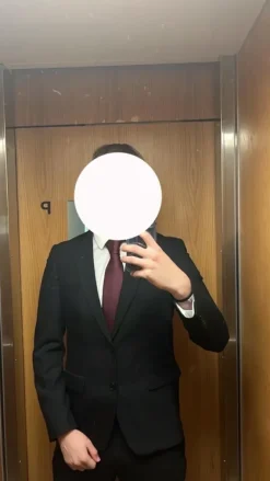 Dressmann Slim fit puvun takki