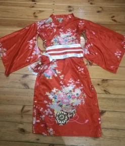 Hot Strój Japonki - Kimono z dodatkami