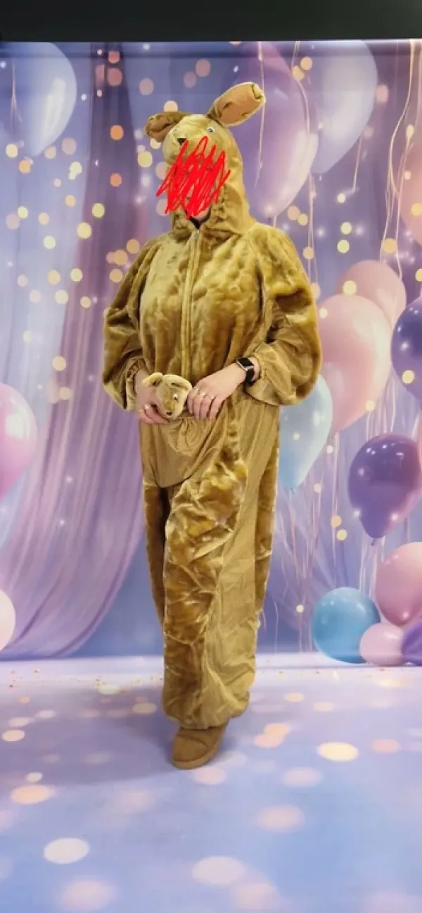 Strój karnawałowy kangur roz. XL