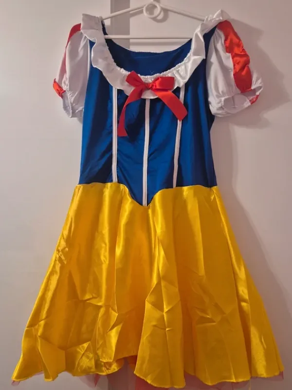 Karneval Sukienka Królewny śnieżki rozmiar XL
