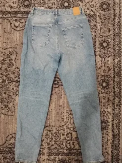 Pieces Suorat korkeavyötäröiset farkut