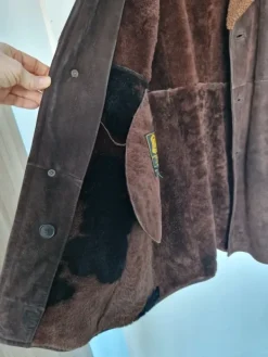 Online Vintage Dressing Talvitakki mokka