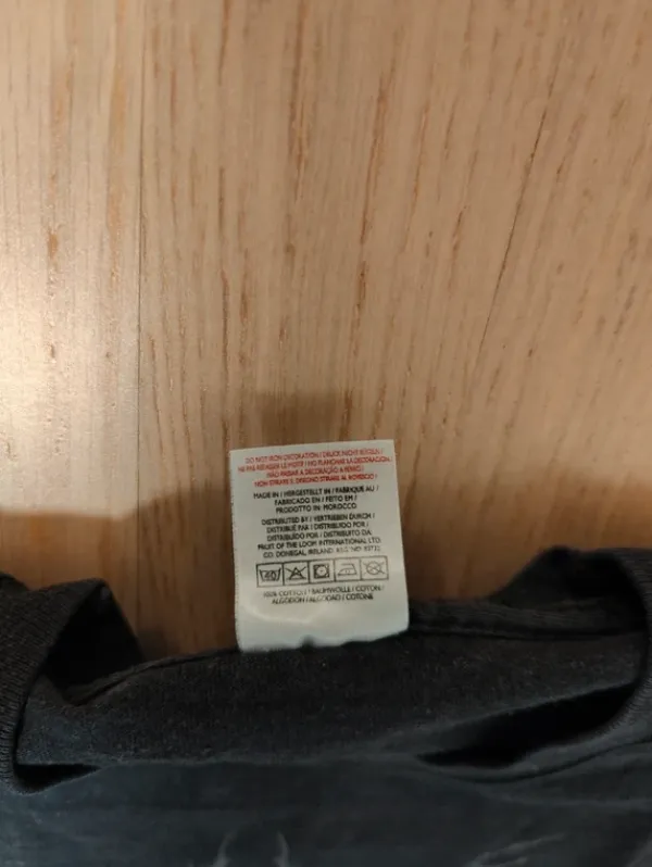 Hot Fruit of the Loom Temple of Baal bändipaita