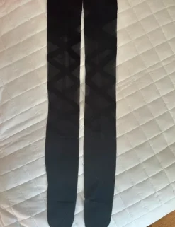 Clearance let me see Thin sheer black thigh-high stockings