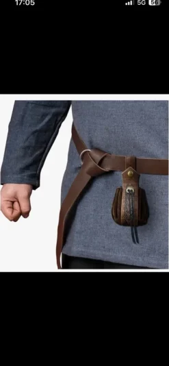 Online Amazon Torebka sakwa wikinga , średniowieczna Czarna