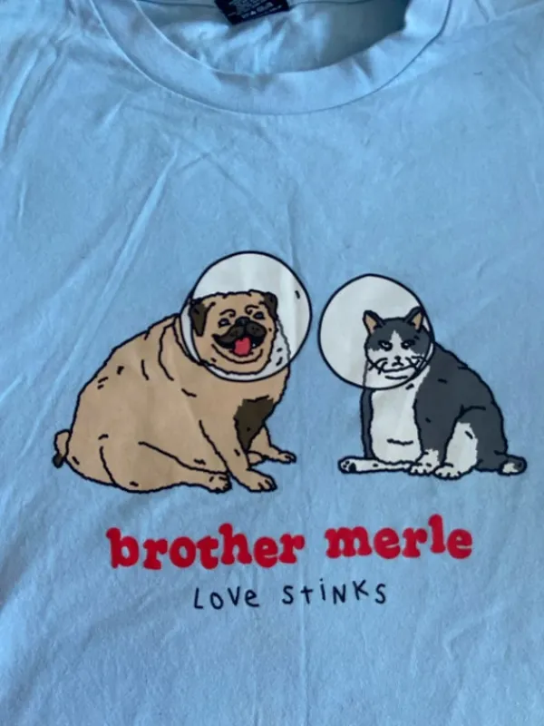 Discount brother merle artwork T-shirt