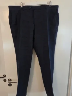 Sale Dressmann Tumman sininen pellavapuku