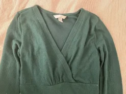 Hot H&M Mama Tummanvihreä imetysmekko 36