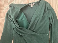 Hot H&M Mama Tummanvihreä imetysmekko 36