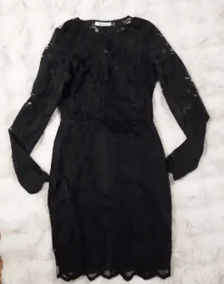 Hot Gina Tricot Uudenveroinen musta pitsimekko / minimekko S 🖤