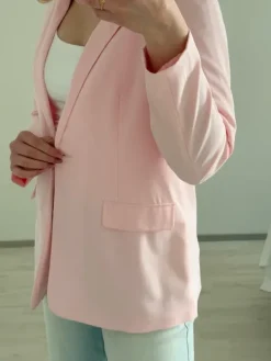 Outlet Vaaleanpunainen bleiseri