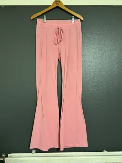 Hot Shein Vaaleanpunaiset olohousut