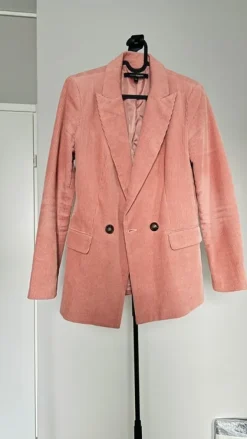 Kappahl Vakosamettitakki koralli