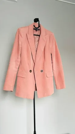 Kappahl Vakosamettitakki koralli