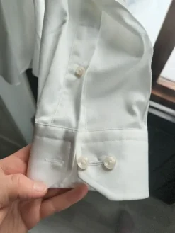 Sale Dressmann Valkoinen kauluapaita