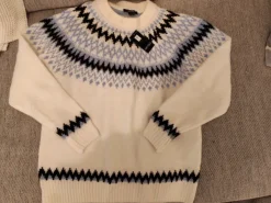 Hot Esmara Valkoinen norjalaistyylinen kirjoneule