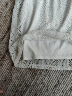 Online Forever 21 Valkoinen pitsimekko