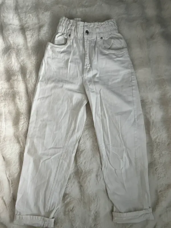 Outlet Valkoiset housut