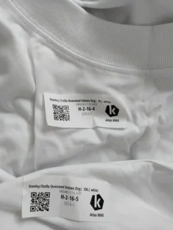 Best Stanley/Stella Valkoisia unisex t-paitoja 2kpl