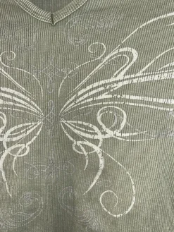 Hot Vihreä pitkähihainen