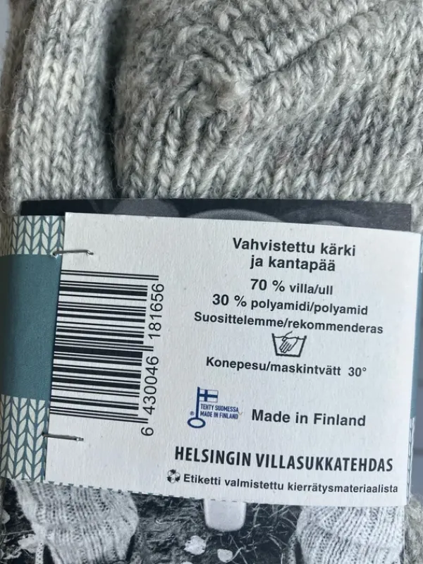 Clearance helsingin villasukkatehdas Villasukat
