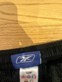 Discount Reebok Vintage black trackpants