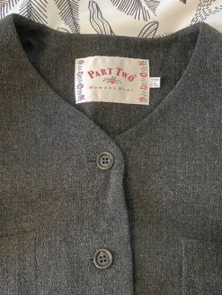 New Vintage Love -Waisted suit jacket