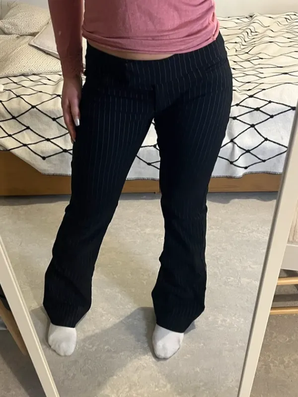 Sale Vero Moda Vintage low waist bootcut dress pants