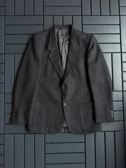 Discount Woolmark Vintage Wool German Blazer x