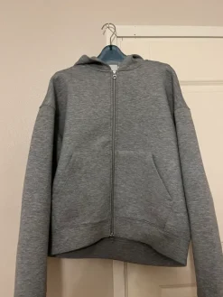 Clearance Weekday zip hoodie (grey)