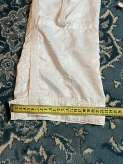 Best SandI white capris high waist