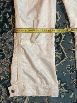 Best SandI white capris high waist