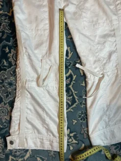 Best SandI white capris high waist